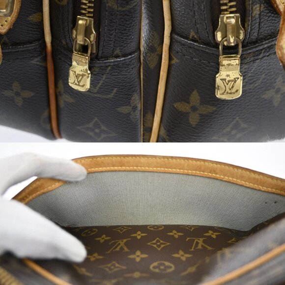 LOUIS VUITTON Reporter PM Crossbody Shoulder Bag Monogram Leather M45254 82EF153 - Picture 10 of 16